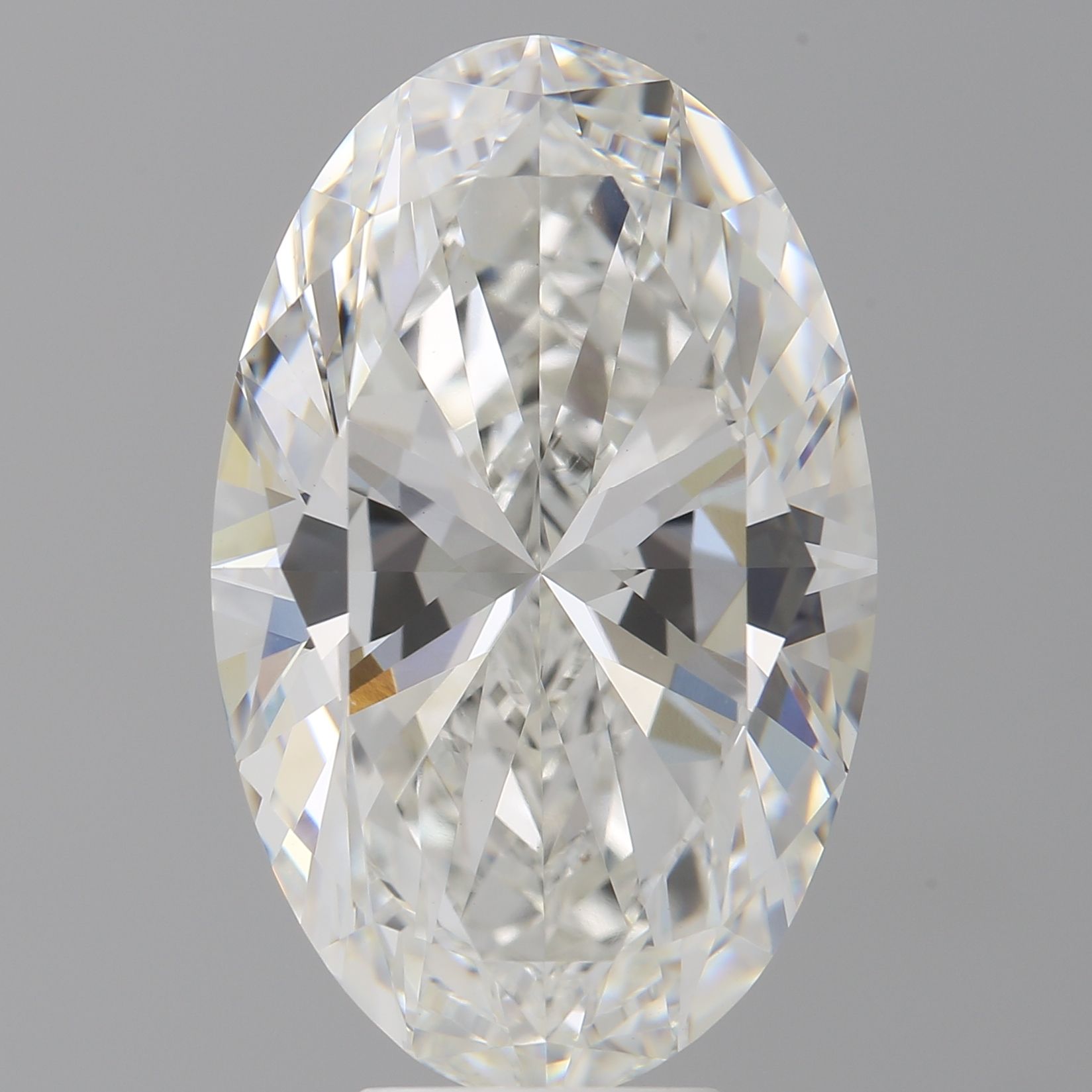 8.01 ct. oval Lab Grown Diamond front image