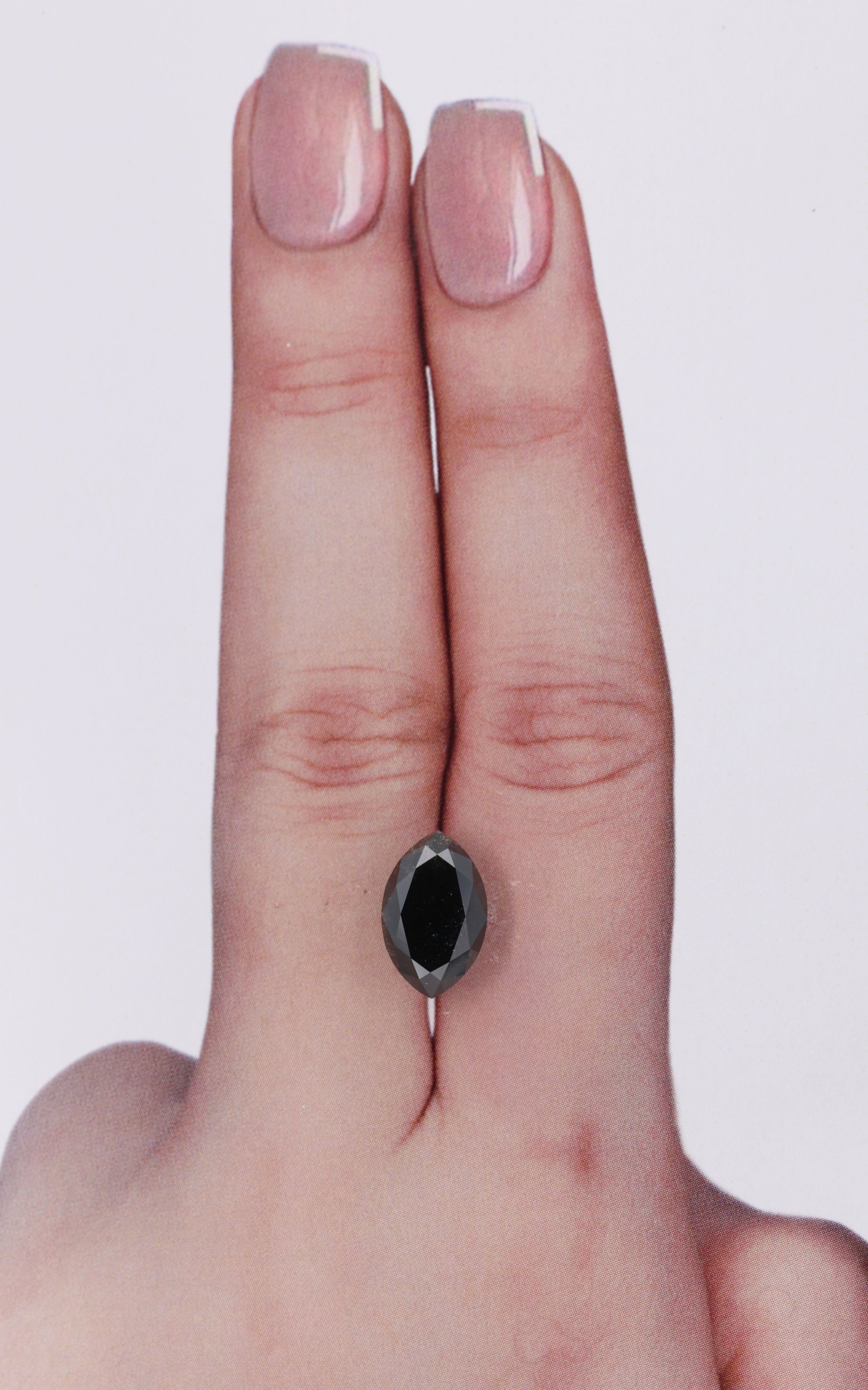 Diament 2.77 ct Fancy Black/VVS2