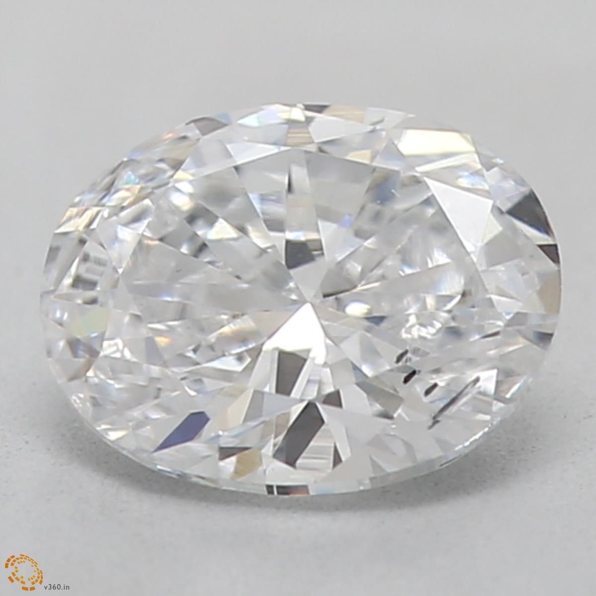 0.39 ct lab-grown Oval Diamond