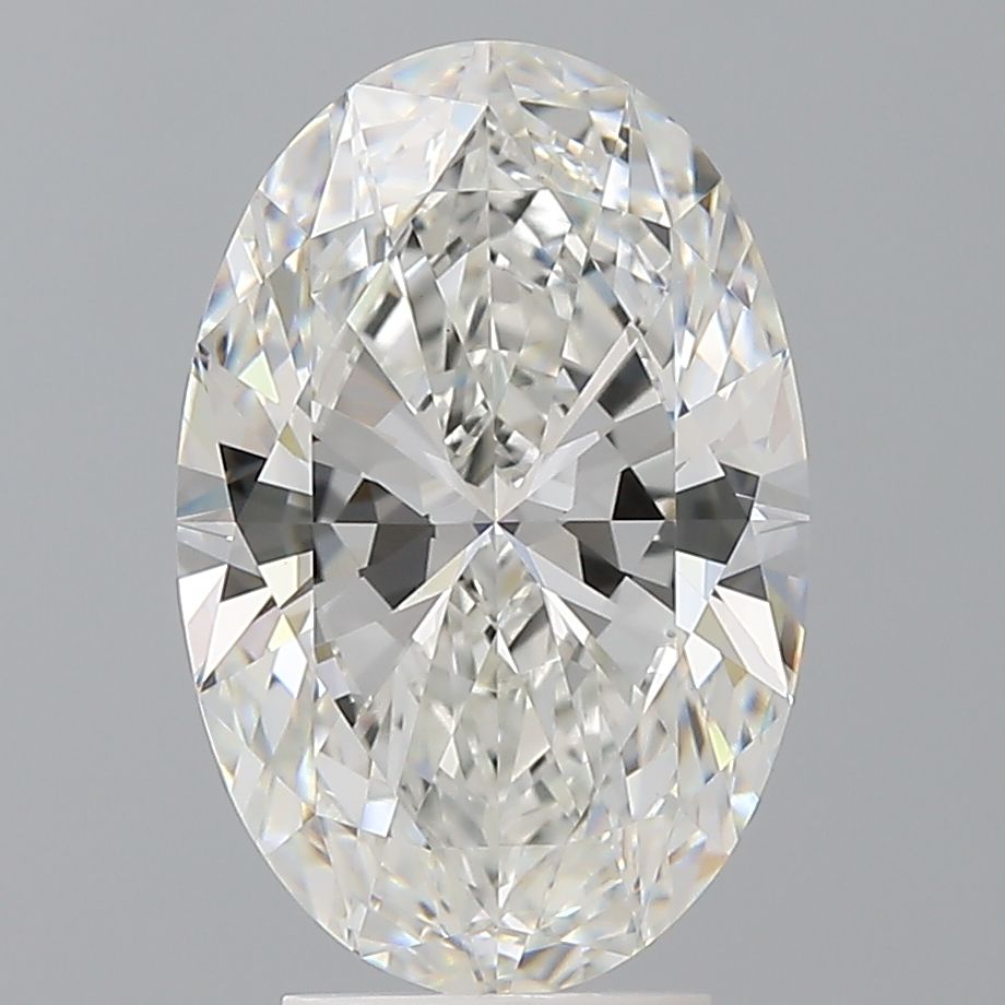4.05 ct. oval Lab Grown Diamond front image