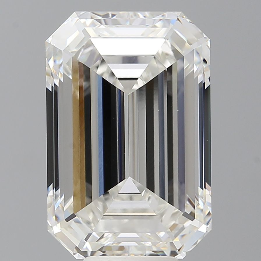 9.52 ct. emerald Lab Grown Diamond front image