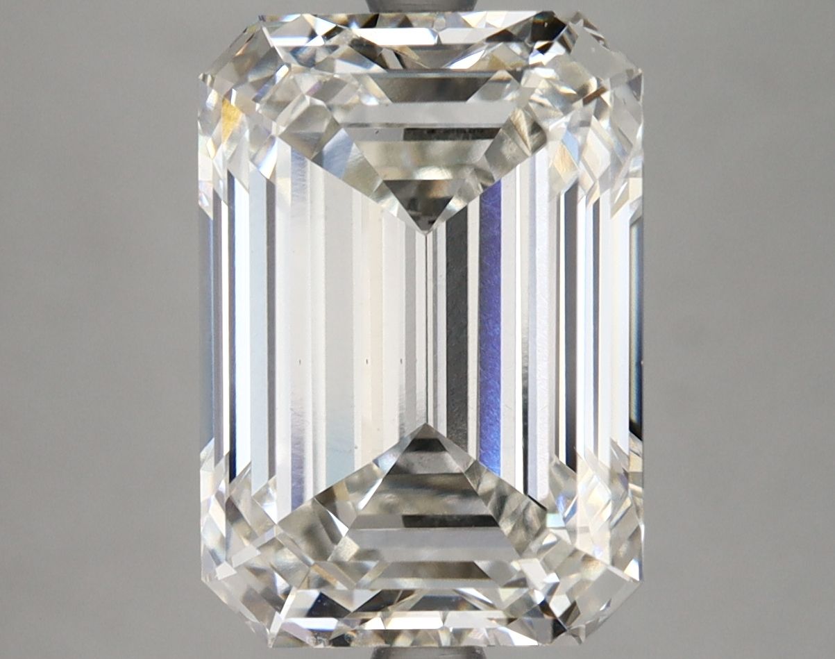 6.51 ct. emerald Lab Grown Diamond front image