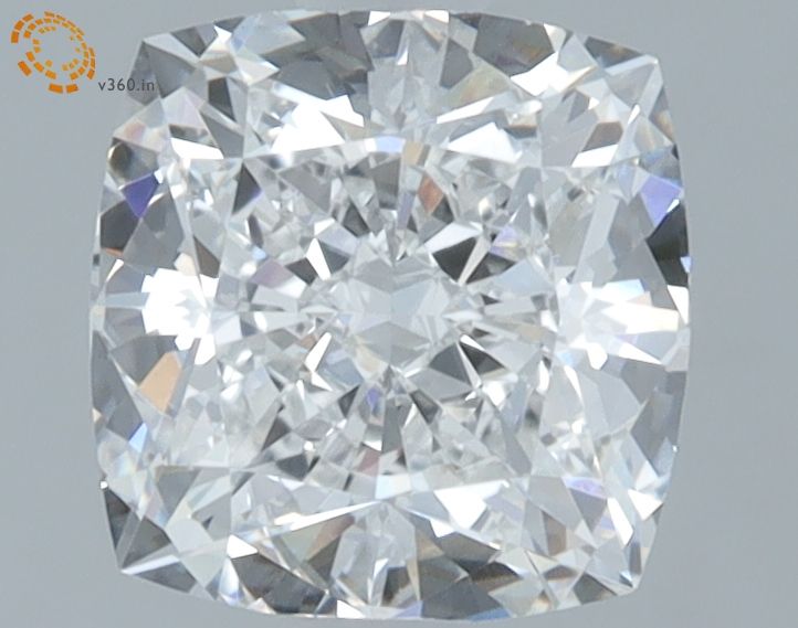 1.66 ct lab-grown Cushion brilliant Diamond
