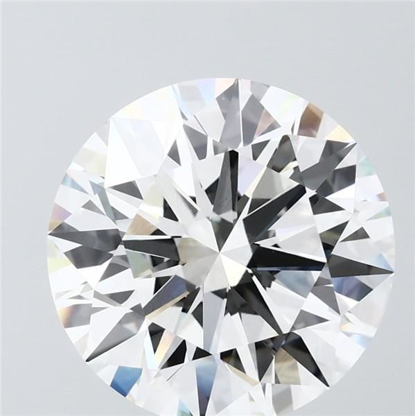 7.05 ct. round Lab Grown Diamond front image