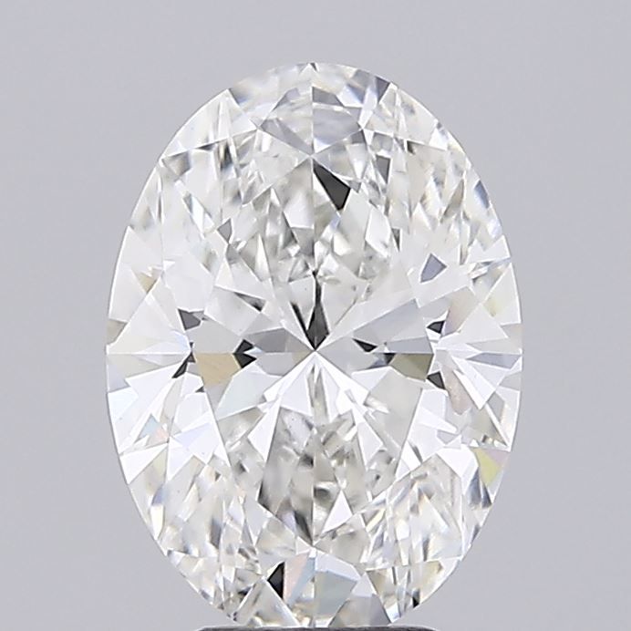 4.04 ct. oval Lab Grown Diamond front image