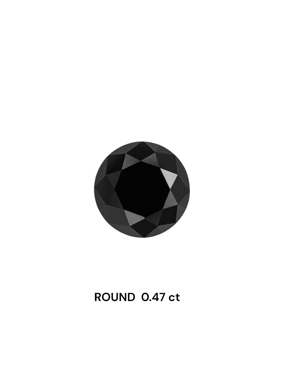 Diament 0.47 ct Fancy Black/VVS2