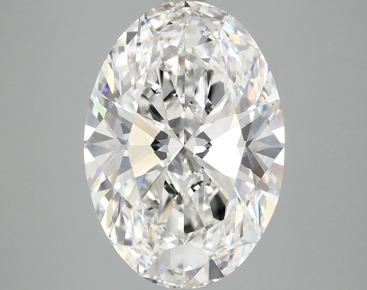 5.04 ct. oval Lab Grown Diamond front image