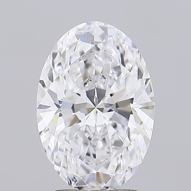 2.55 ct. oval Lab Grown Diamond front image