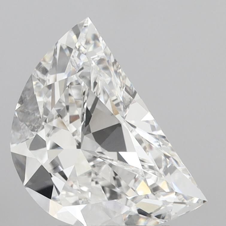 2.54 ct lab-grown Half moon Diamond