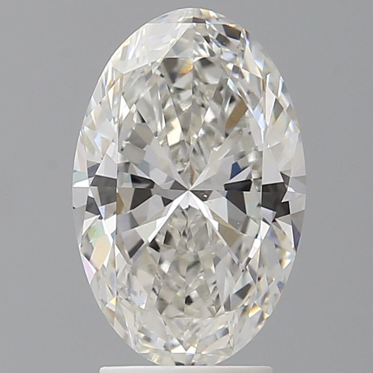 3.10 ct. oval Lab Grown Diamond front image