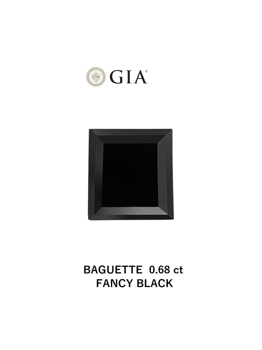 0.68 ct Baguette Diamond