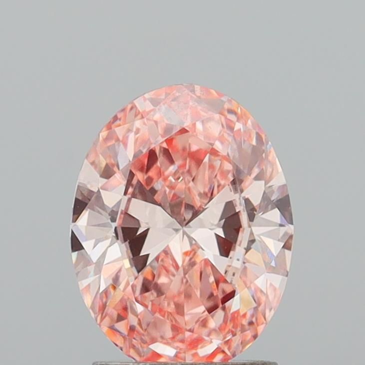 1.79 CT Fancy Vivid Pink OVAL