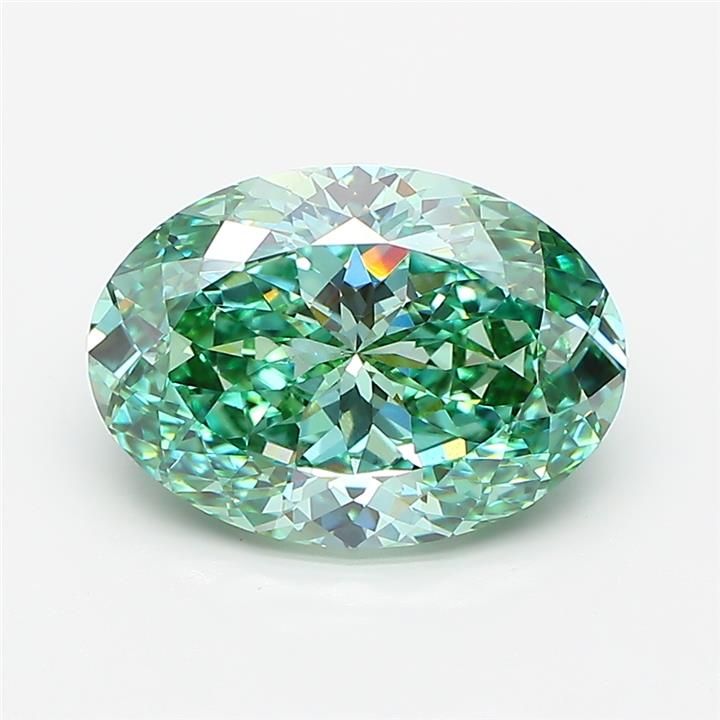 3.69 ct. oval Lab Grown Diamond front image