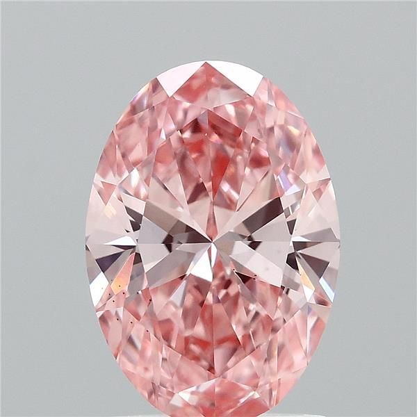 1.6 CT Fancy Vivid Pink OVAL