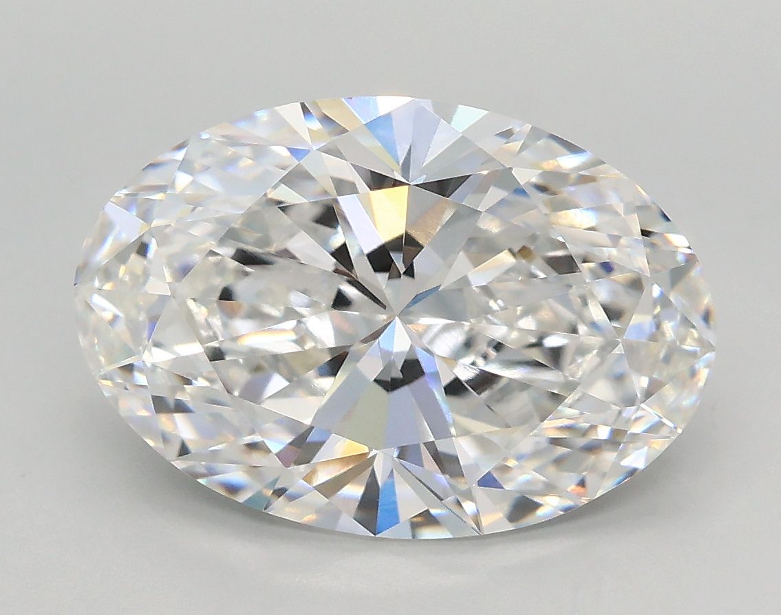 3.73 ct. oval Lab Grown Diamond front image