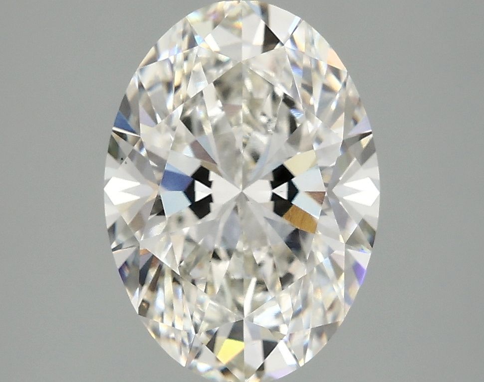 3.10 ct. oval Lab Grown Diamond front image