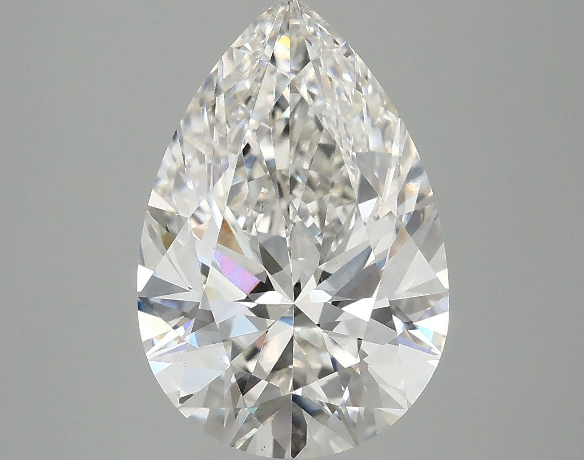 4.06 ct. pear Lab Grown Diamond front image