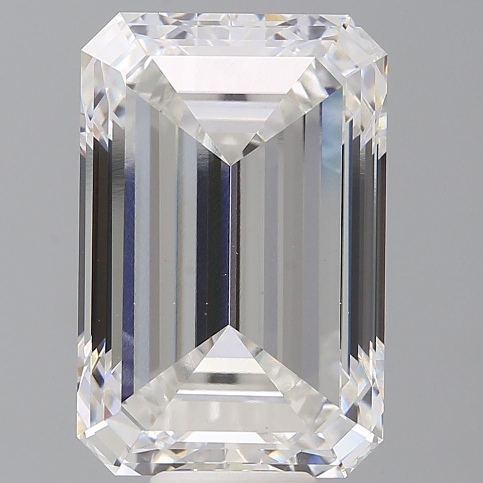 12.52 ct. emerald Lab Grown Diamond front image