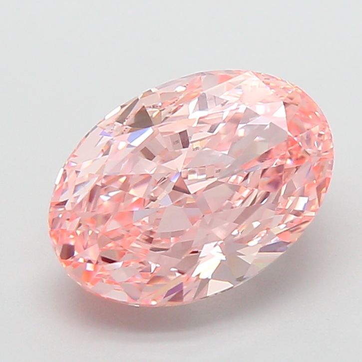 3.02 ct. oval Lab Grown Diamond front image