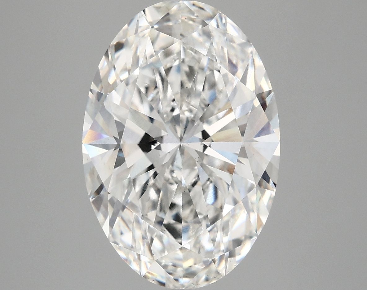 5.09 ct. oval Lab Grown Diamond front image