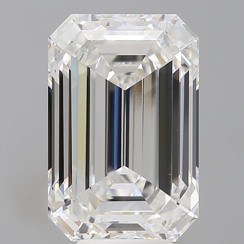 7.57 ct. emerald Lab Grown Diamond front image