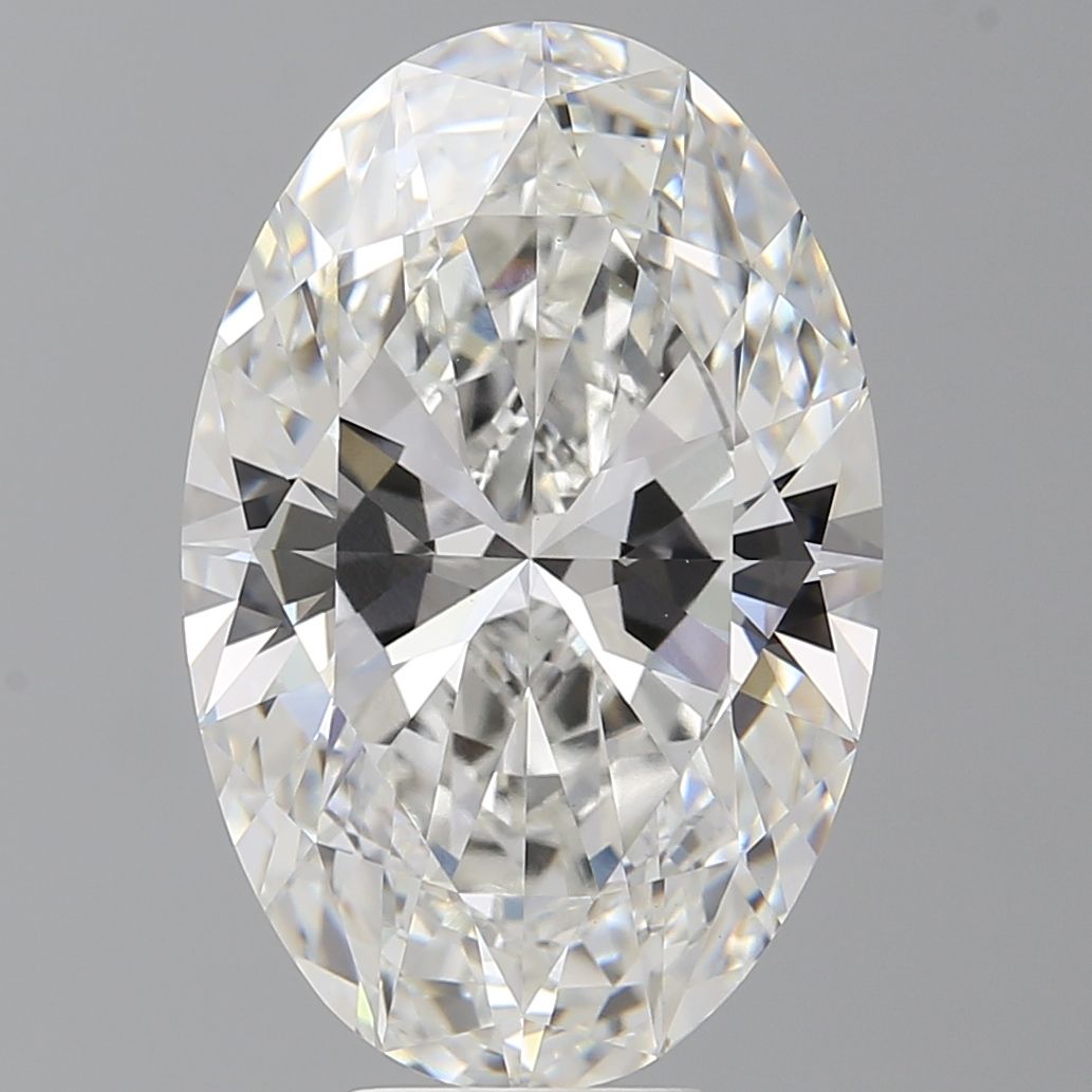 9.09 ct. oval Lab Grown Diamond front image
