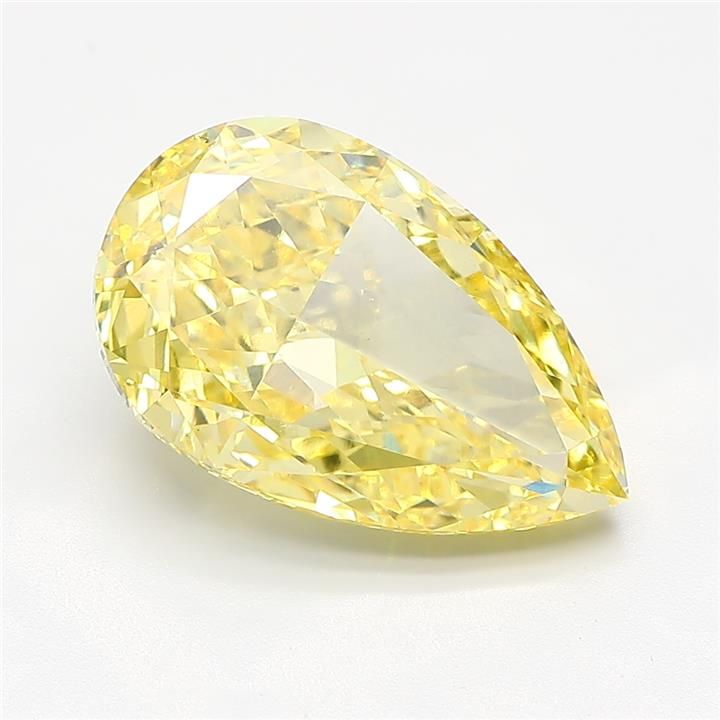6.03 ct. pear Lab Grown Diamond front image
