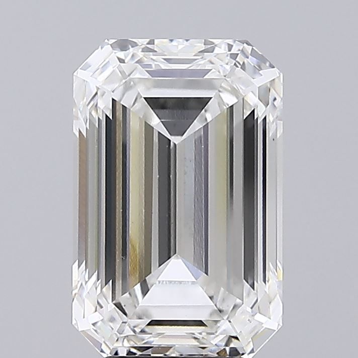 5.15 ct. emerald Lab Grown Diamond front image