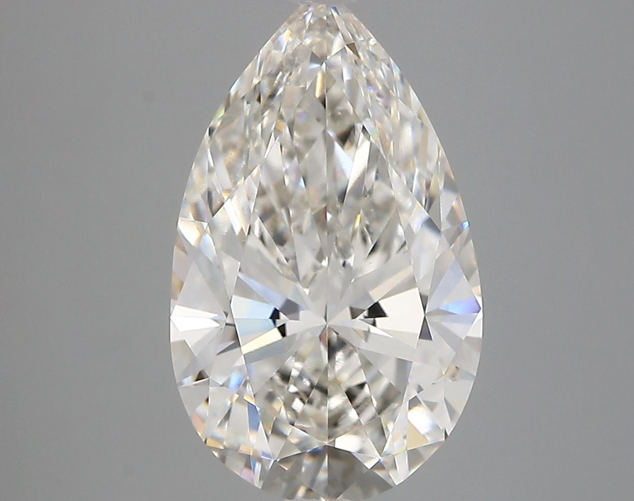 4.04 ct. pear Lab Grown Diamond front image