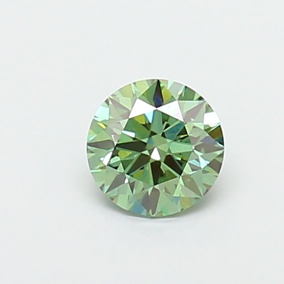 1.01 CT Fancy Vivid Green ROUND