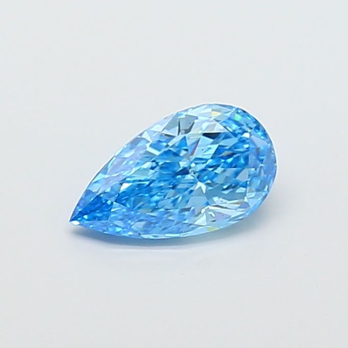 1.55 CT Fancy Vivid Blue PEAR