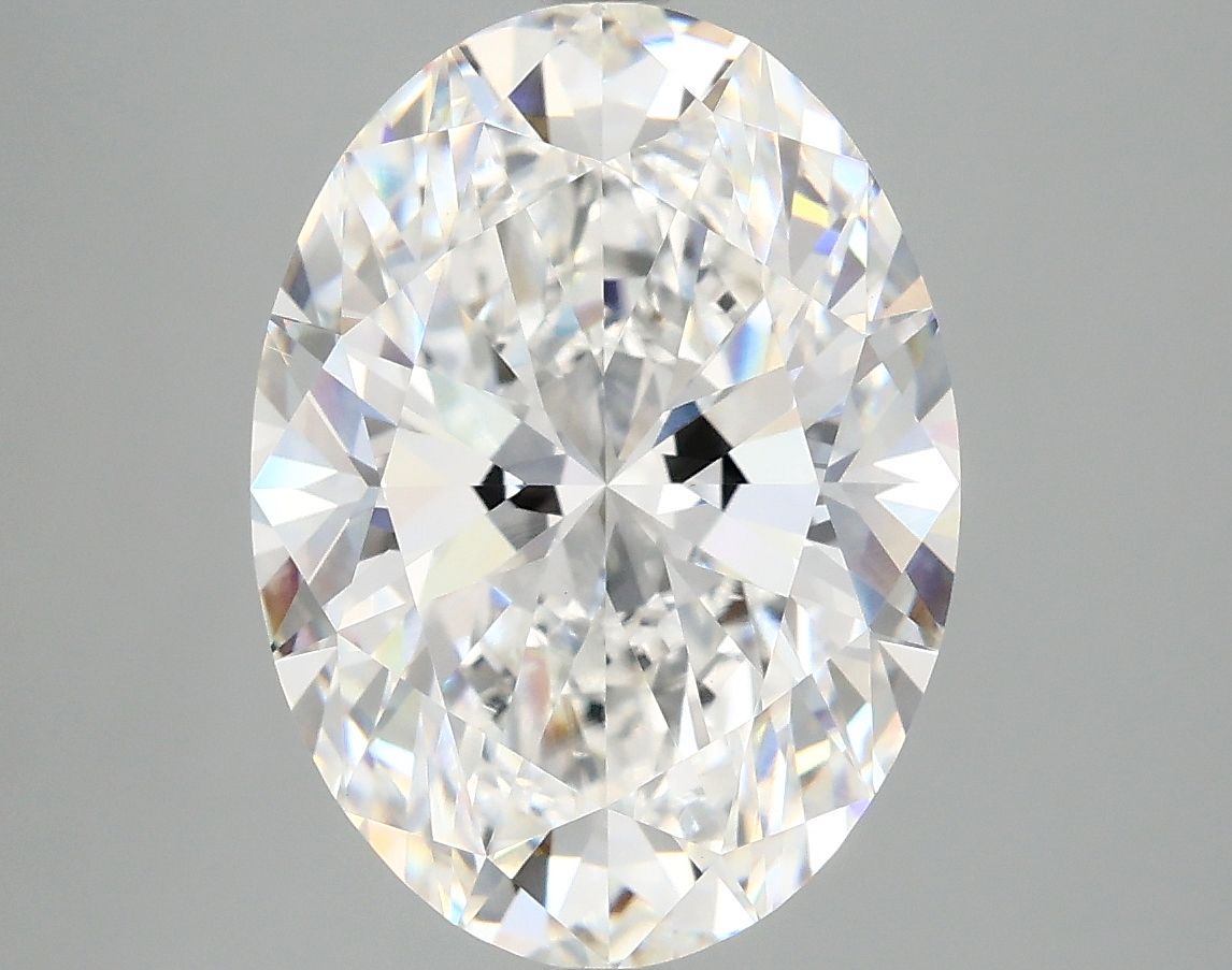5.03 ct. oval Lab Grown Diamond front image