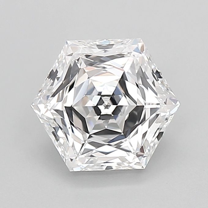 1.58 ct lab-grown Hexagonal Diamond