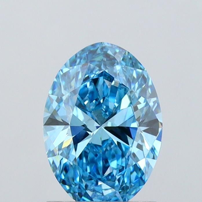 1.4 CT Fancy Vivid Blue OVAL