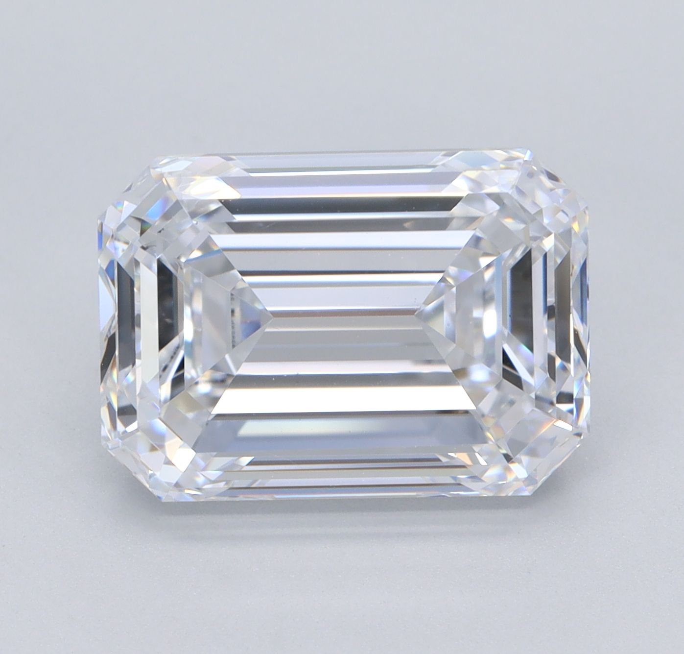 5.51 ct. emerald Lab Grown Diamond front image