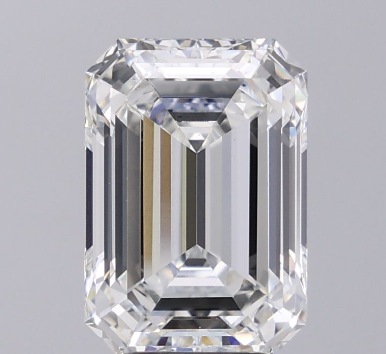 5.03 ct. emerald Lab Grown Diamond front image