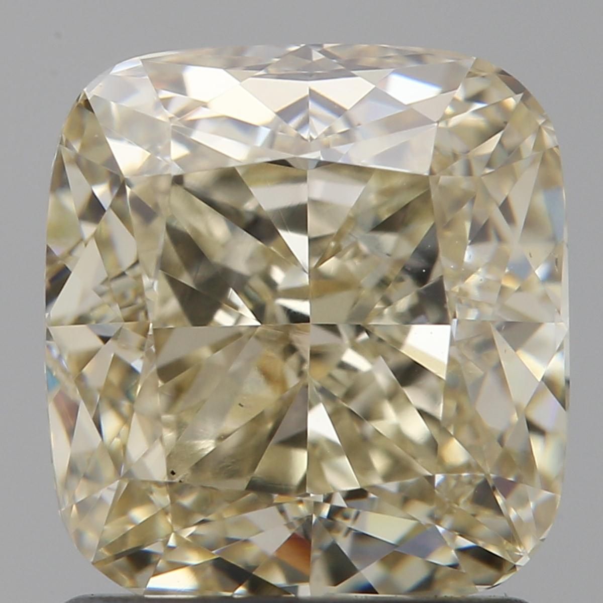 Diament 1.6 ct Fancy Light Brownish Yellow/VS2