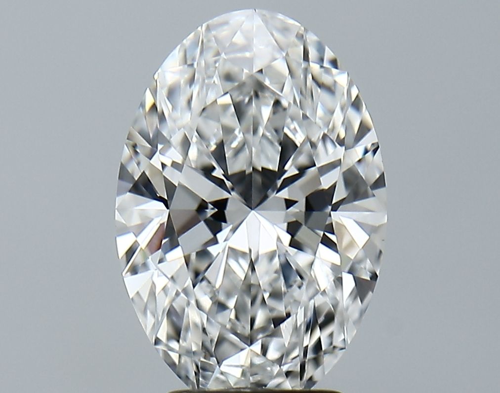 3.12 ct. oval Lab Grown Diamond front image