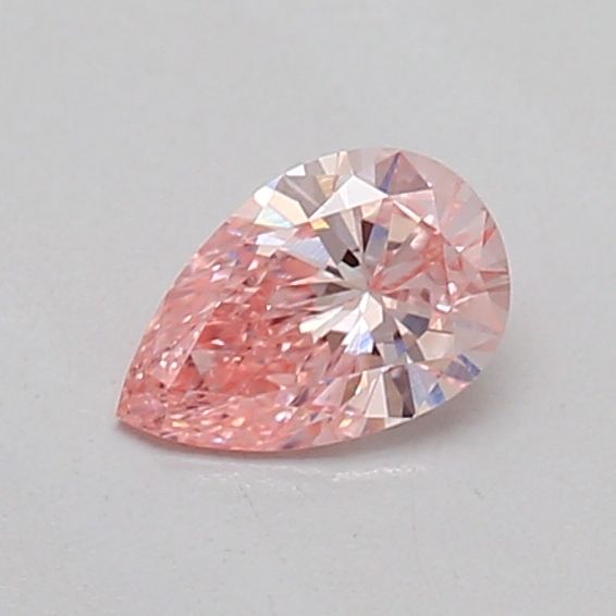 0.19 CT Fancy Vivid Pink PEAR