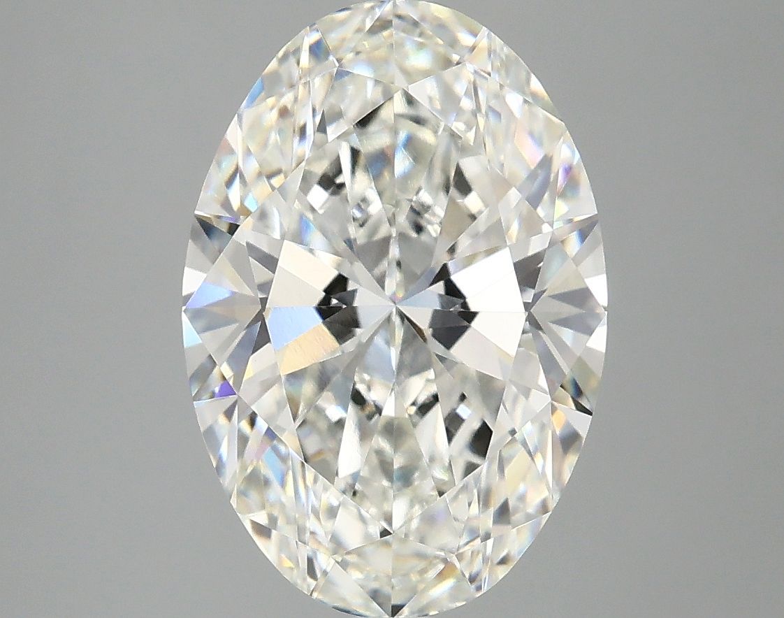 4.09 ct. oval Lab Grown Diamond front image