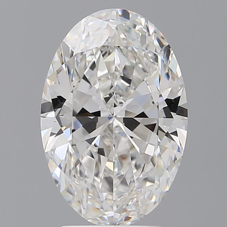 3.56 ct. oval Lab Grown Diamond front image