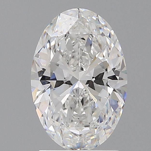 2.10 ct. oval Lab Grown Diamond front image