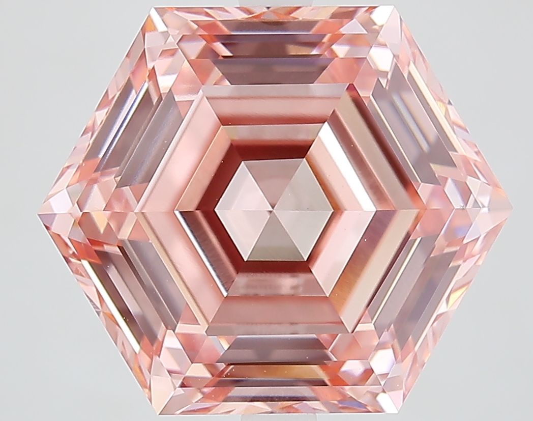 8.03 ct lab-grown Hexagonal Diamond