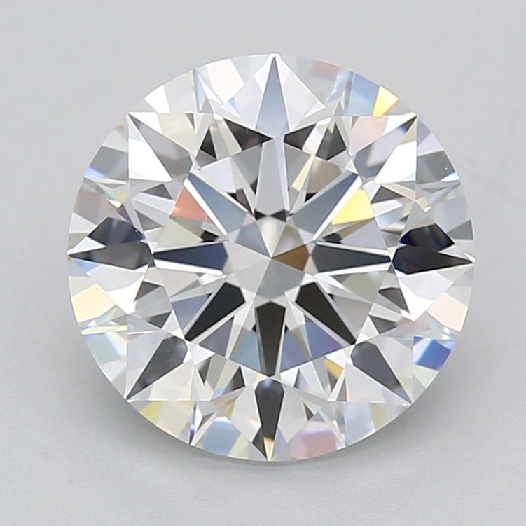 Diamant Rond 3.04 ct - Couleur D - Pureté VVS1