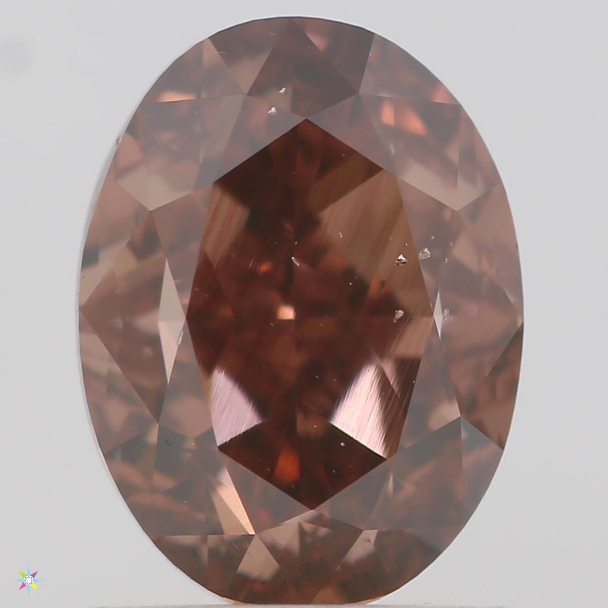 Diament 1.5 ct Fancy Deep Brown Pink/SI1