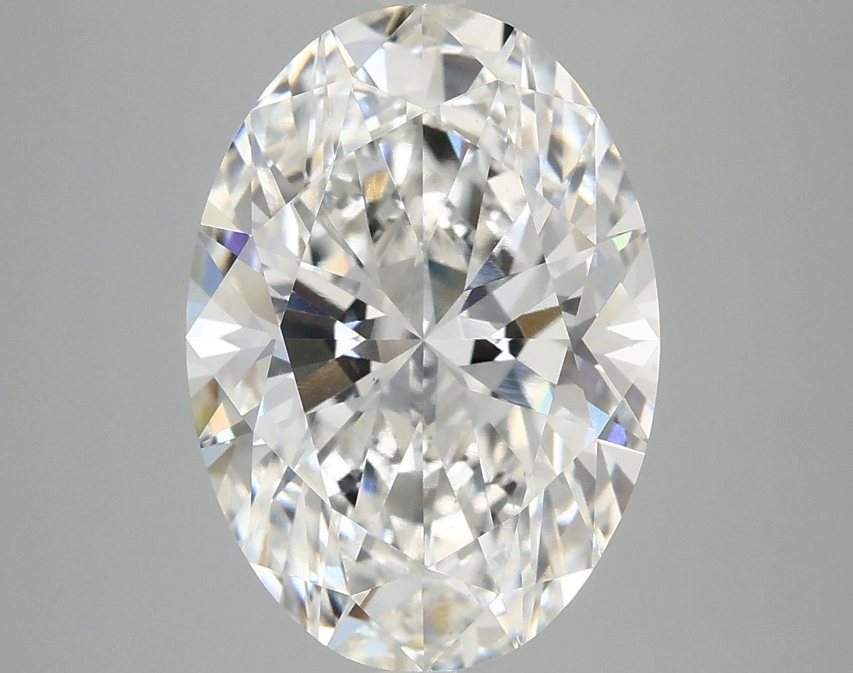 5.09 ct. oval Lab Grown Diamond front image