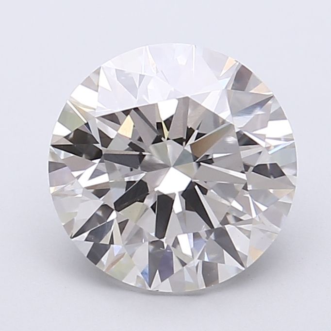 2.70 ct. round Lab Grown Diamond front image