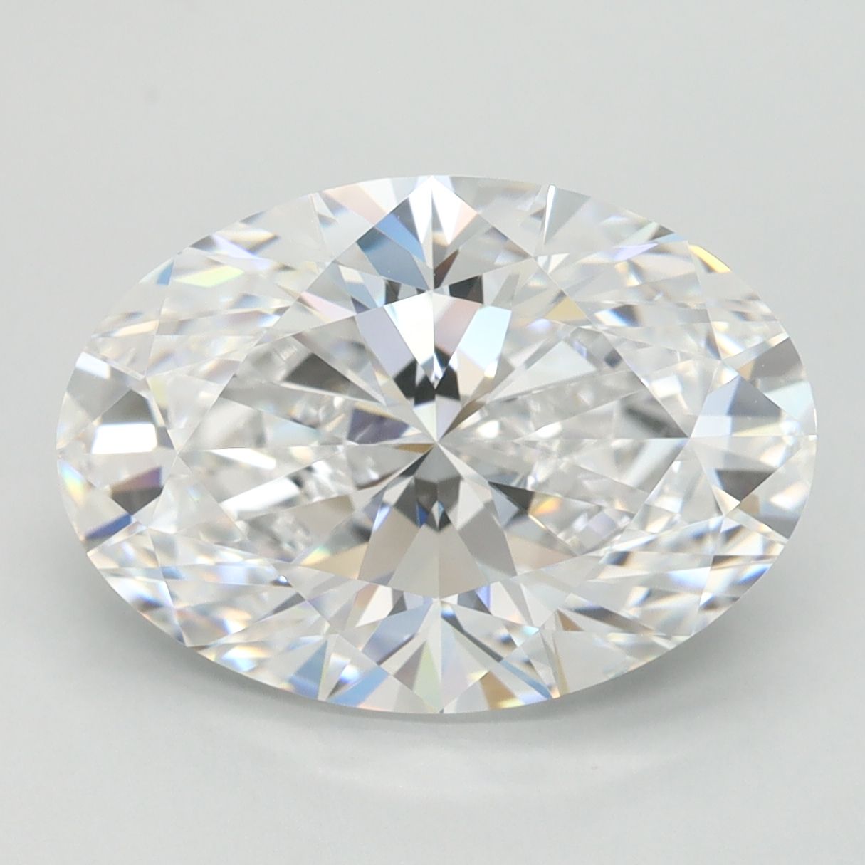 4.15 ct. oval Lab Grown Diamond front image
