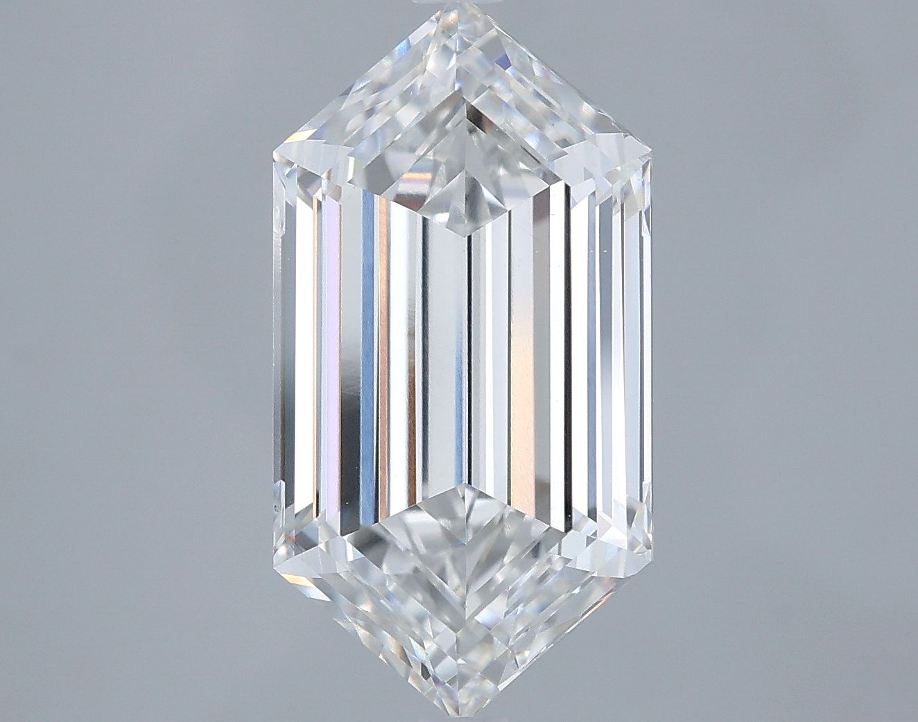 5.57 ct lab-grown Hexagonal Diamond