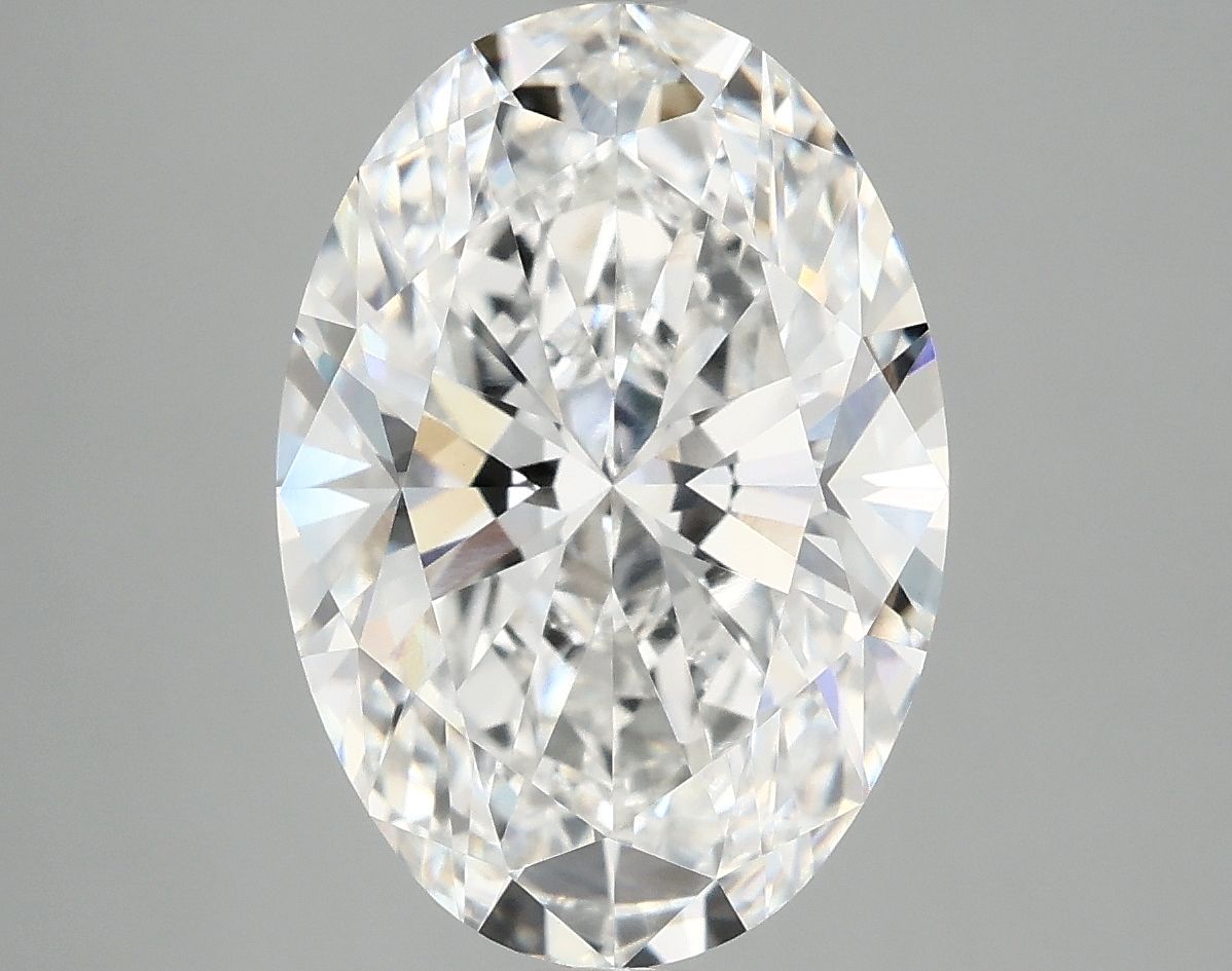 5.03 ct. oval Lab Grown Diamond front image